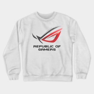 Rog Strix Republic Of Gamers Asus Crewneck Sweatshirt